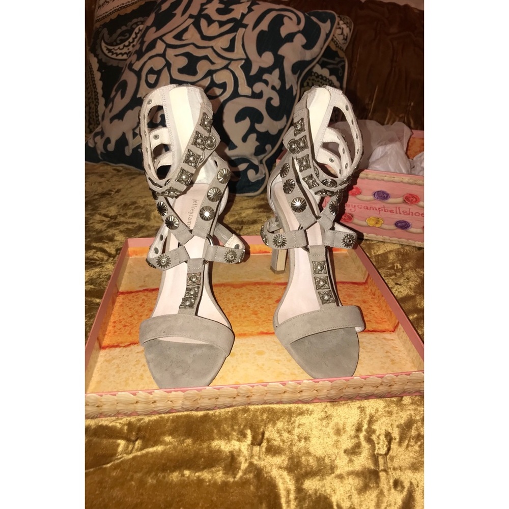 🎉HOST PICK!🎉 Jeffrey Campbell Acero Studded Heels, Circa 2016, Size 8.5 - Picture 11 of 16